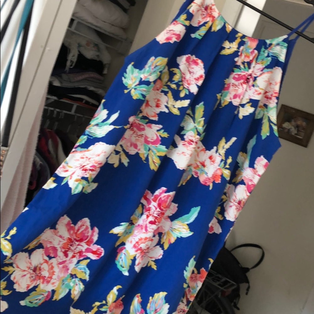 Blue summer dress